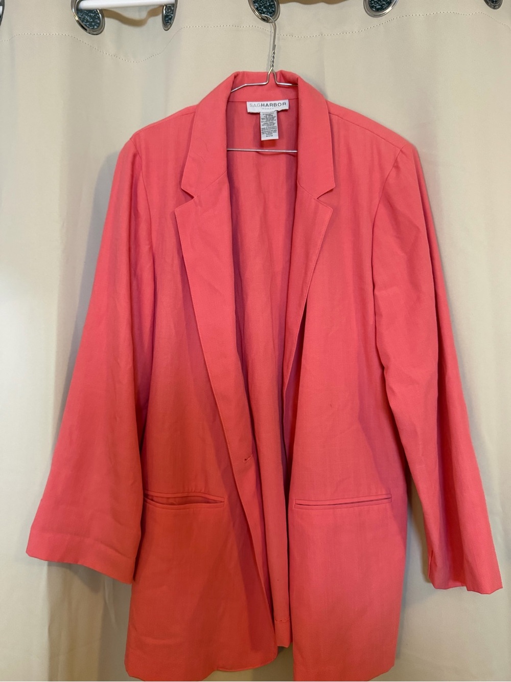 Sag Harbor Coral Blazer Jacket